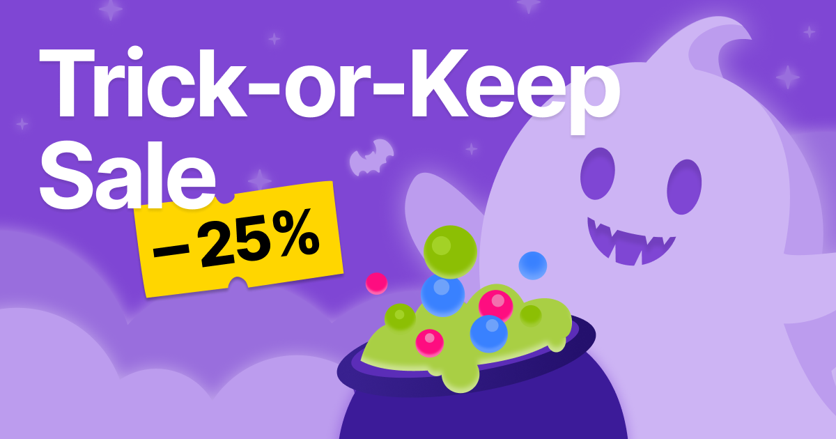 Trick-or-Keep Sale: Get 4K Bundle at 25% Off & Keep the Content You Love for Good
